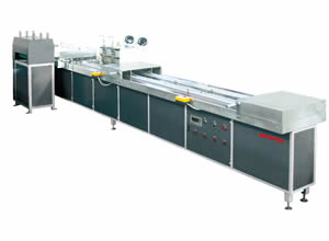 Проволокошвейная и фальцевальная машина для тетрадей